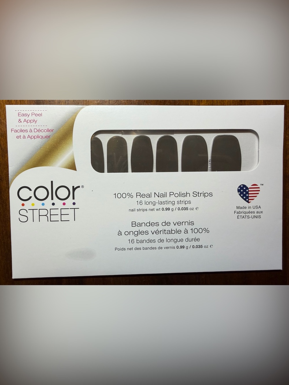 RETIRED Color Street Set (Black Sesame)